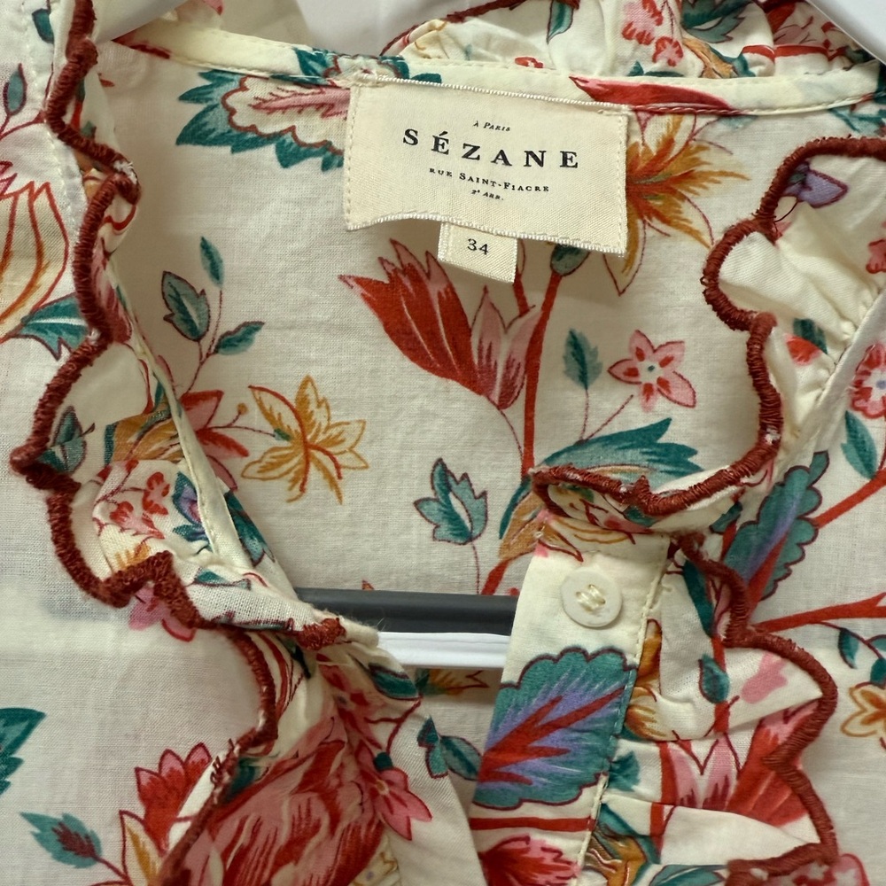 Sezane MAYA SHIRT - Picture 9 of 12